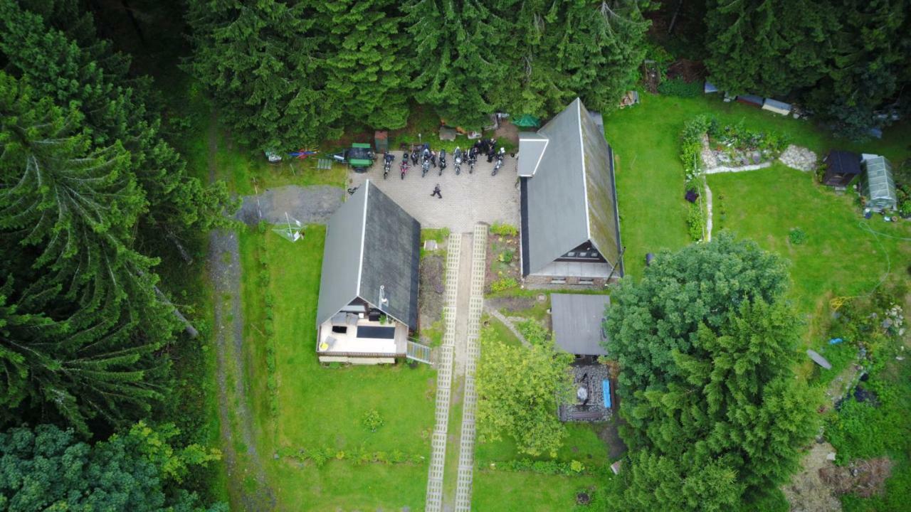 Вілла Wanderhuette Zum Bernhardsthal Екстер'єр фото