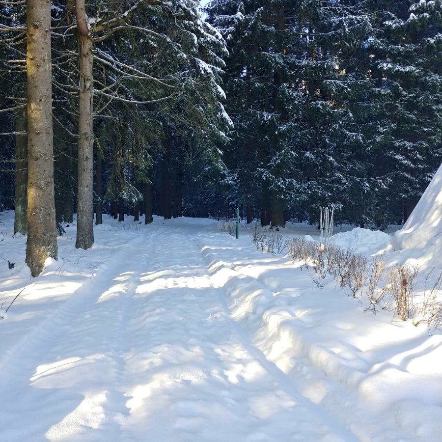 Вілла Wanderhuette Zum Bernhardsthal Екстер'єр фото